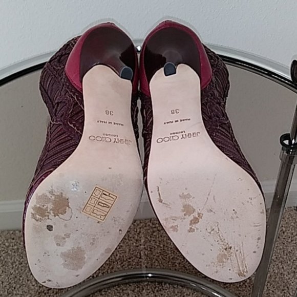 JIMMY CHOO BORDEAUX Kappa Sporty Calf Boot - Picture 5 of 8